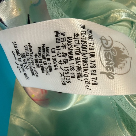 Disney Light Blue and White Princess Dress - Picture 4 of 4